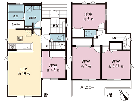 新築戸建 久喜市南２丁目 東武伊勢崎線久喜駅 3,999万円