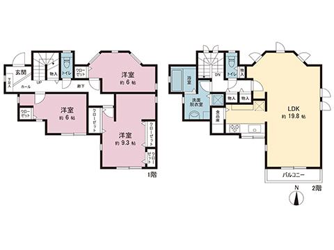 中古戸建 横浜市青葉区すみよし台 東急こどもの国線恩田駅 4,099万円