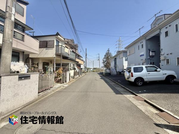 秦野市千村５丁目 土地 前面道路含む現地写真