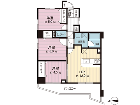 中古マンション 厚木市妻田北２丁目 小田急線本厚木駅 1,599万円