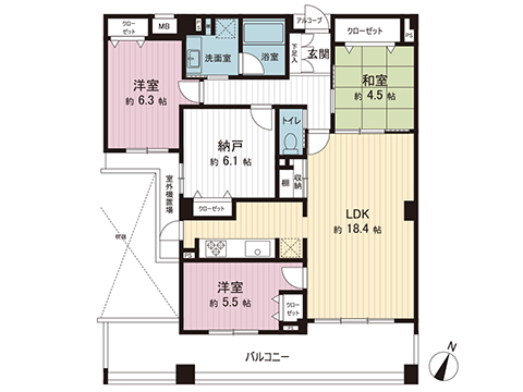 中古マンション 川崎市麻生区向原２丁目 小田急線新百合ヶ丘駅 3,699万円