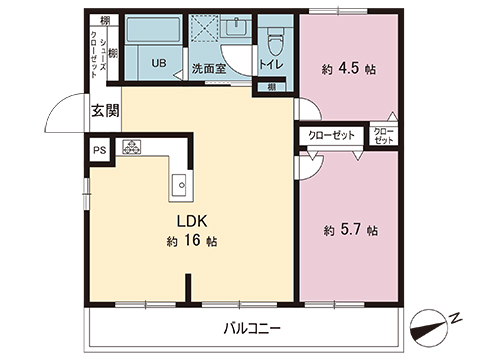 中古マンション 川崎市麻生区高石５丁目 小田急線百合ヶ丘駅 1,880万円