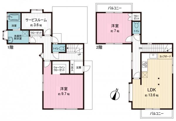 中古戸建 川崎市麻生区金程１丁目 小田急線新百合ヶ丘駅 4,299万円