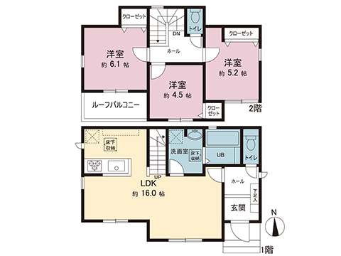 新築戸建 相模原市緑区相原１丁目 JR横浜線相原駅 3,980万円