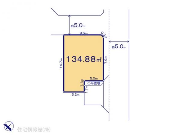 土地 神奈川県足柄上郡大井町金子2645-8 JR御殿場線相模金子駅 990万円