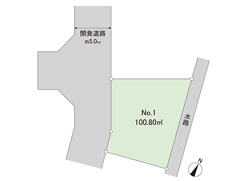 土地 綾瀬市深谷上６丁目 小田急江ノ島線長後駅 2,140万円