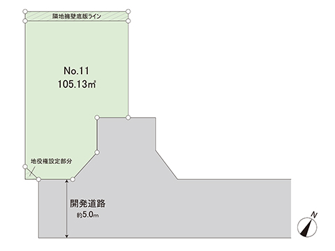 土地 綾瀬市深谷上６丁目 小田急江ノ島線長後駅 2,240万円