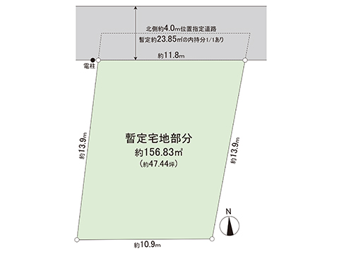 土地 西東京市芝久保町４丁目 西武新宿線花小金井駅 5,580万円