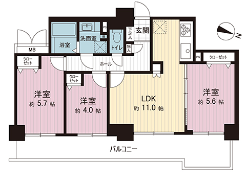 中古マンション さいたま市北区宮原町３丁目 JR高崎線宮原駅 4,690万円
