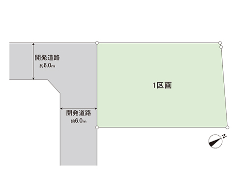 土地 加須市西ノ谷 東武伊勢崎線加須駅 1,040万円