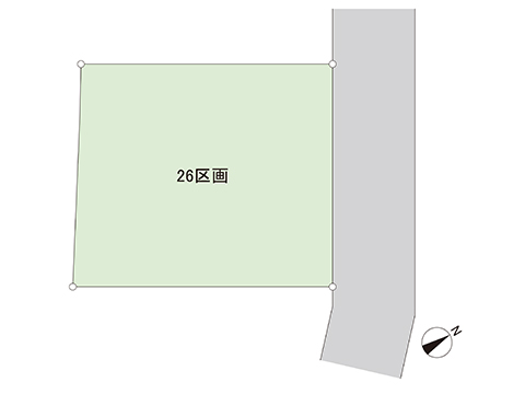 土地 加須市西ノ谷 東武伊勢崎線加須駅 900万円
