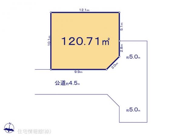 土地 神奈川県相模原市緑区二本松１丁目8-21 JR横浜線橋本駅 2,930万円