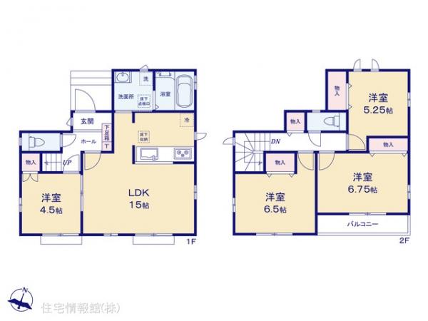 新築戸建 埼玉県新座市石神４丁目5 西武池袋線東久留米駅 3,890万円
