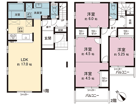 新築戸建 綾瀬市上土棚南４丁目 小田急江ノ島線長後駅 3,980万円