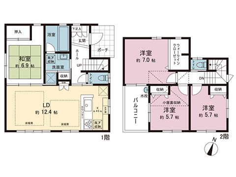 中古戸建 相模原市中央区光が丘２丁目 JR横浜線淵野辺駅 3,180万円