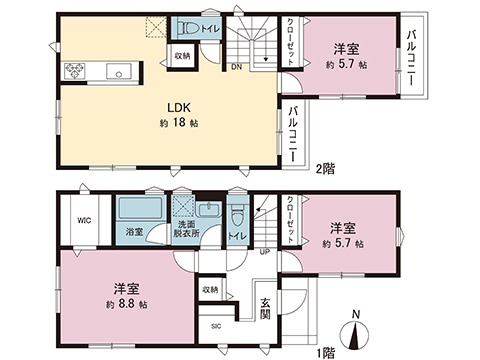 新築戸建 相模原市中央区陽光台４丁目 JR相模線上溝駅 4,180万円