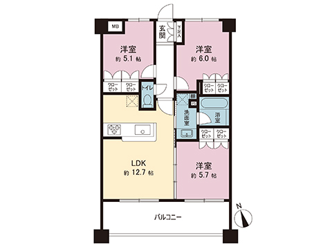 中古マンション 稲城市大丸 JR南武線南多摩駅 4,180万円