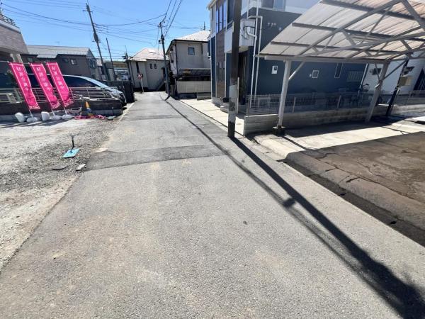 西東京市北原町１丁目 土地 前面道路含む現地写真