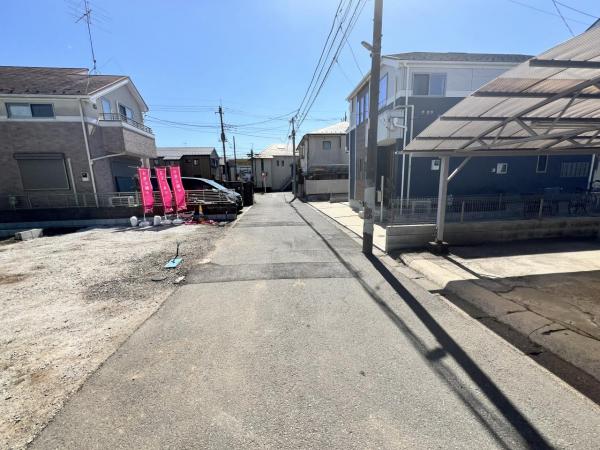 西東京市北原町１丁目 土地 前面道路含む現地写真