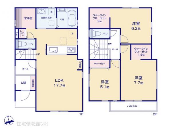 新築戸建 千葉県松戸市新松戸南２丁目151-1 千代田常磐線馬橋駅 5,180万円
