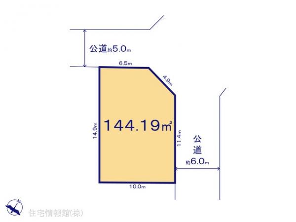 土地 東京都八王子市絹ケ丘２丁目55-8 京王線北野駅 2,998万円