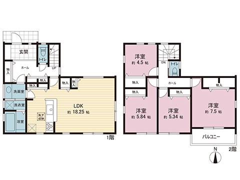 新築戸建 横浜市泉区和泉町 相鉄いずみ野線いずみ野駅 5,480万円