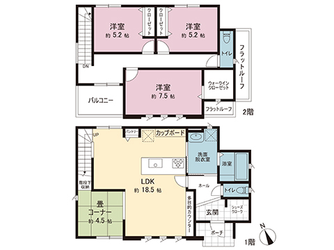 新築戸建 宇都宮市滝の原３丁目 東武宇都宮線南宇都宮駅 3,880万円