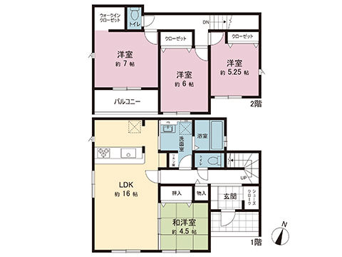 新築戸建 宇都宮市上戸祭４丁目 JR東北本線 (宇都宮線）宇都宮駅 3,090万円