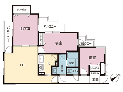 中古マンション 町田市玉川学園５丁目 小田急線玉川学園前駅 2,980万円