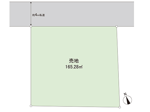土地 千葉市若葉区桜木１丁目 千葉都市モノレール桜木駅 1,600万円