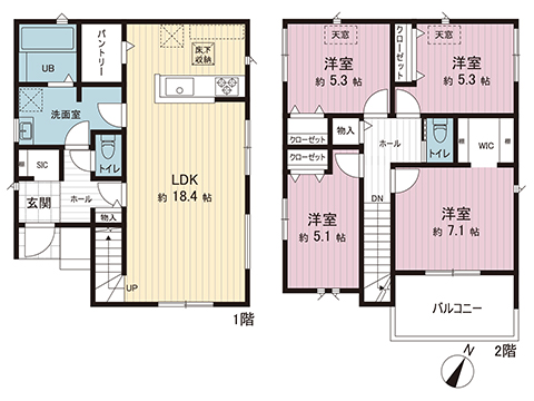 新築戸建 横浜市港南区大久保３丁目 京急本線上大岡駅 5,490万円