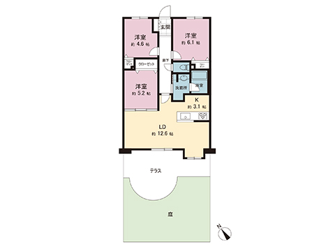 中古マンション 藤沢市鵠沼海岸４丁目 小田急江ノ島線鵠沼海岸駅 5,180万円