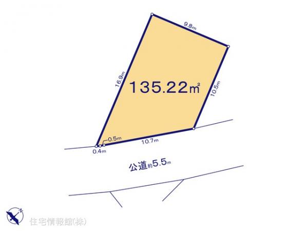 土地 神奈川県相模原市緑区向原１丁目13-3 JR横浜線橋本駅 2,050万円