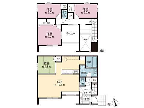 新築戸建 横浜市栄区飯島町 JR東海道本線(東京〜熱海)大船駅 5,380万円
