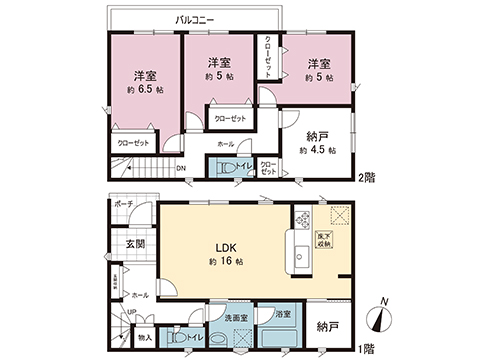 新築戸建 越谷市千間台西６丁目 東武伊勢崎線せんげん台駅 3,980万円