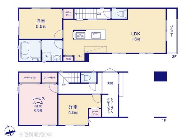 新築戸建 東京都江戸川区江戸川３丁目56-18 都営新宿線一之江駅 6,780万円