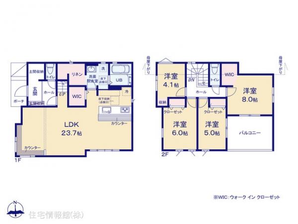 新築戸建 千葉県千葉市花見川区こてはし台６丁目30-2 京成本線京成大和田駅 4,288万円