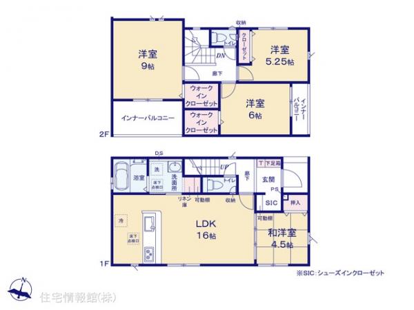 新築戸建 宇都宮市上戸祭４丁目3-12 JR東北本線（宇都宮線）宇都宮駅 2,790万円