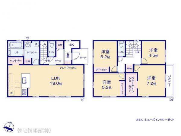 新築戸建 埼玉県草加市両新田西町347-13 東武伊勢崎線谷塚駅 4,499万円
