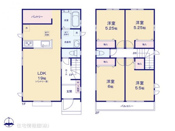 新築戸建 東京都東大和市清水３丁目899-1 西武多摩湖線武蔵大和駅 4,190万円