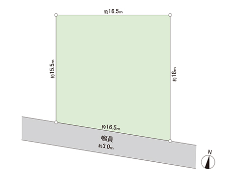 土地 宇都宮市針ヶ谷町 東武宇都宮線安塚駅 1,580万円
