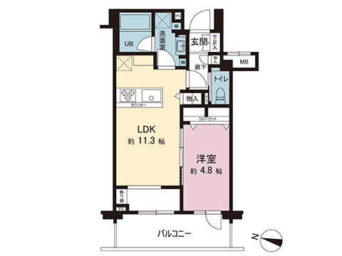中古マンション 世田谷区上北沢３丁目 京王線上北沢駅 5,999万円