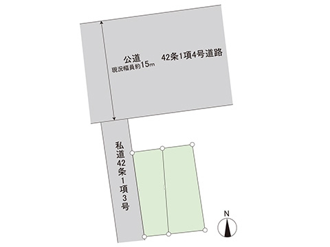 土地 宇都宮市江曽島本町 東武宇都宮線江曽島駅 980万円