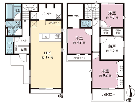 新築戸建 伊勢原市高森２丁目 小田急線愛甲石田駅 3,780万円
