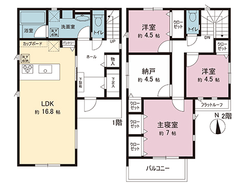 新築戸建 伊勢原市高森２丁目 小田急線愛甲石田駅 3,880万円