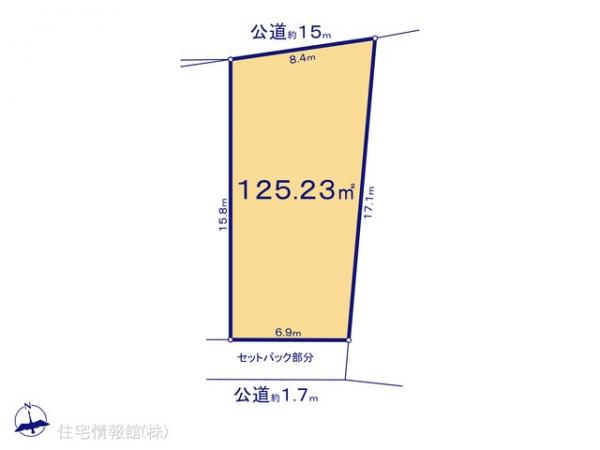 土地 埼玉県春日部市粕壁東４丁目6-15 東武野田線藤の牛島駅 2,290万円