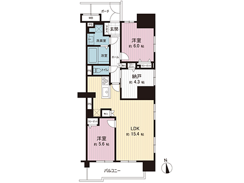 中古マンション 八王子市横山町 JR中央線八王子駅 4,690万円