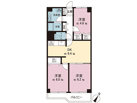 中古マンション 座間市相模が丘６丁目 小田急線小田急相模原駅 1,790万円