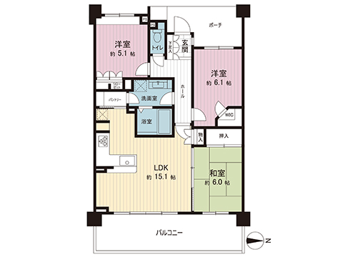 中古マンション さいたま市北区日進町２丁目 JR川越線日進駅 4,390万円