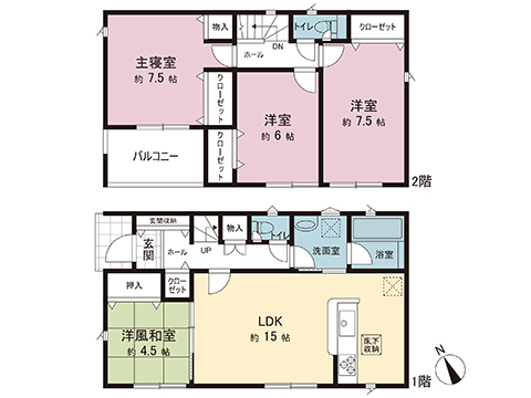 新築戸建 宇都宮市野沢町 東武宇都宮線東武宇都宮駅 2,790万円